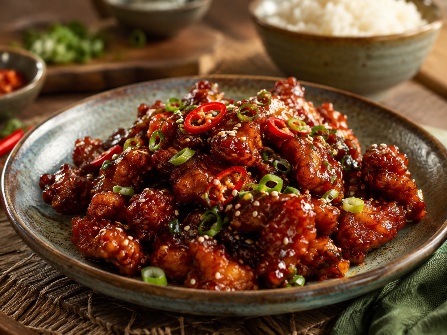 honey chilli chicken