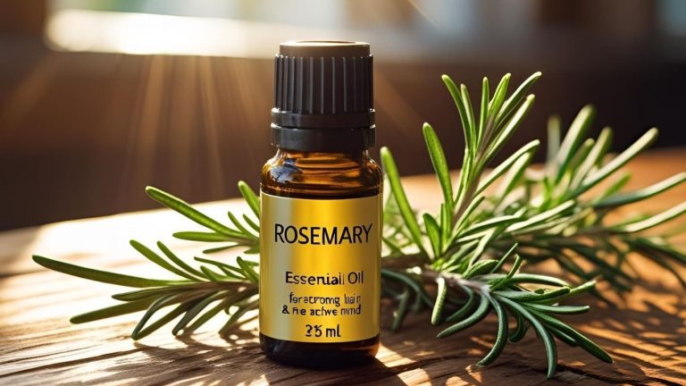 Rosemary Essential Oil: Nature's Secret for Strong Hair and an Active Mind