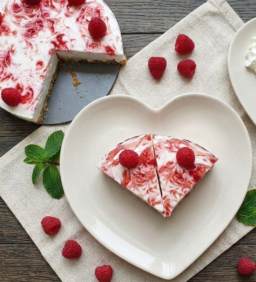 Guilt-Free Crustless or Low-Calorie Light Vanilla Cheesecake